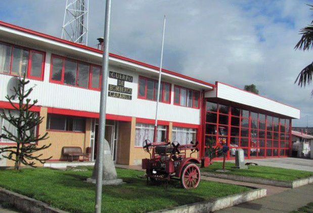 Bomberos De Carahue Fueron Atacados A Pedradas