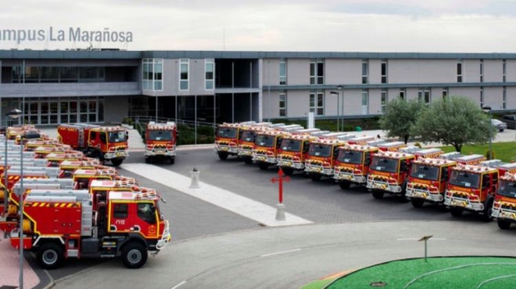Bomberos de Madrid renueva su flota con 22 autobombas forestales