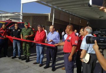 Inaugura alcalde nueva subestación de Bomberos en Torreon
