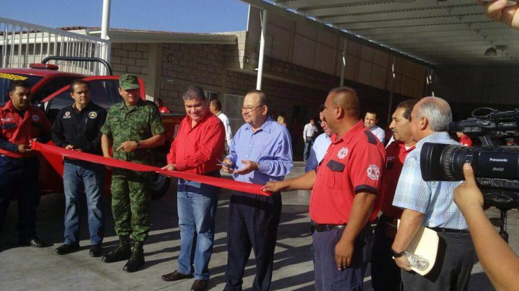 Inaugura alcalde nueva subestación de Bomberos en Torreon