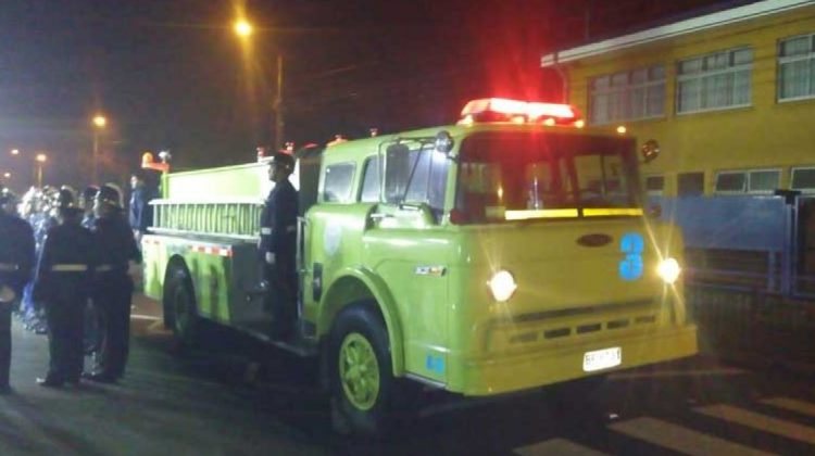 Primera Compañía de Bomberos de San Ignacio recibió un carro bomba