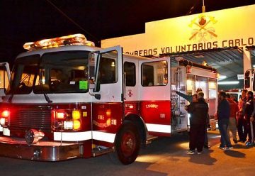 Nueva autobomba para Bomberos de Carlos Pellegrini