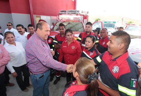 Abren nueva estación de Bomberos en ‘San Buena’