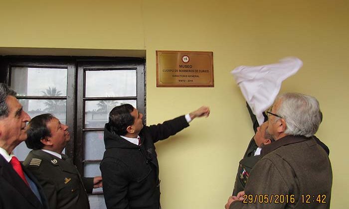 Inauguran Museo del Cuerpo de Bomberos de Curicó