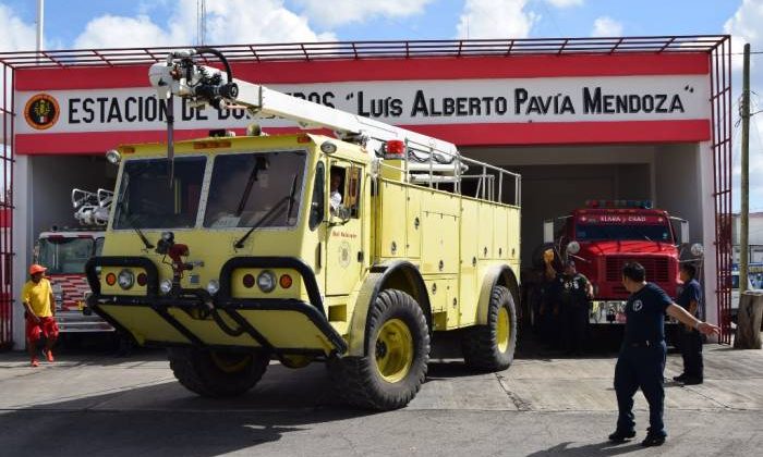 Nuevo elemento de cuatro ruedas para Bomberos
