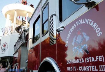 Falleció un bombero voluntario en una práctica