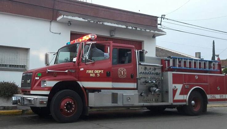 Bomberos de Capitan Sarmiento presentó su nueva unidad