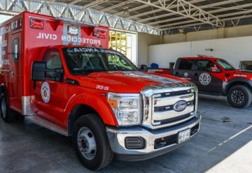 Protección Civil y Bomberos cuenta con una nueva ambulancia