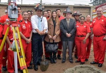 Construyen nueva estación de bomberos en Surco