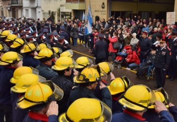 Luján homenajeó a los Bomberos Voluntarios