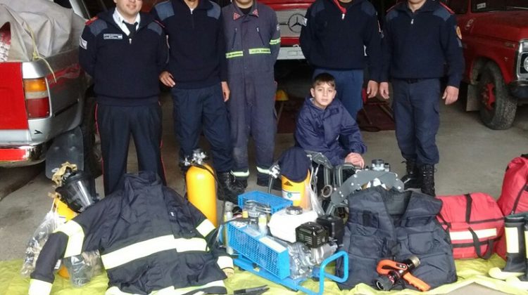 En su día el cuartel de Bomberos de Ibicuy presentó sus nuevos equipos