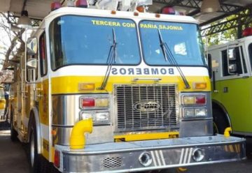 Bomberos Voluntarios de Sajonia recibieron donación