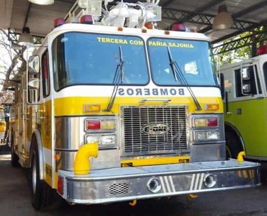 Bomberos Voluntarios de Sajonia recibieron donación