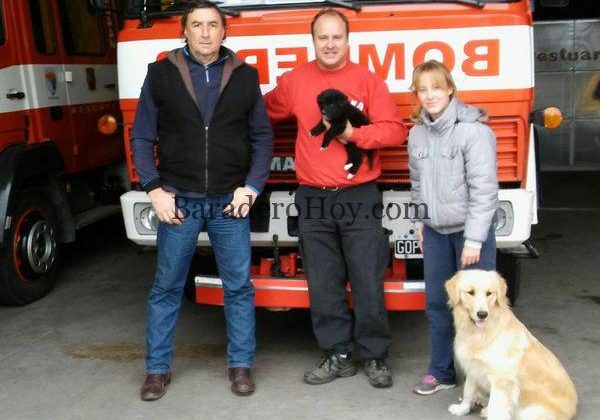 La División Canina de Bomberos Baradero con una nueva integrante