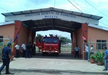 Inauguran nueva estación de bomberos en Masaya