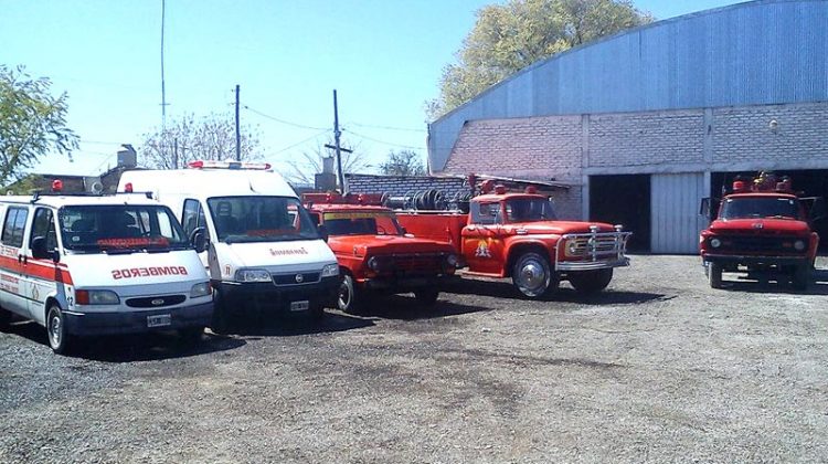 Bomberos Voluntarios de Chichinales, autoacuartelados