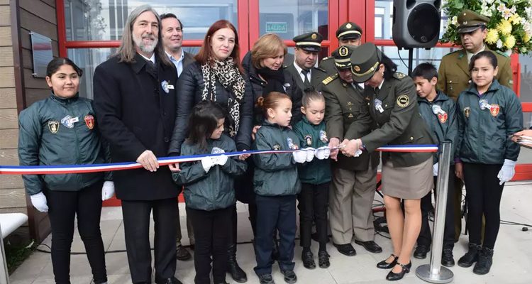 Bomberos de Chépica inauguraron nuevo cuartel