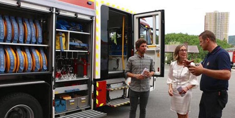 Dos nuevos vehículos para Bomberos de San Sebastián
