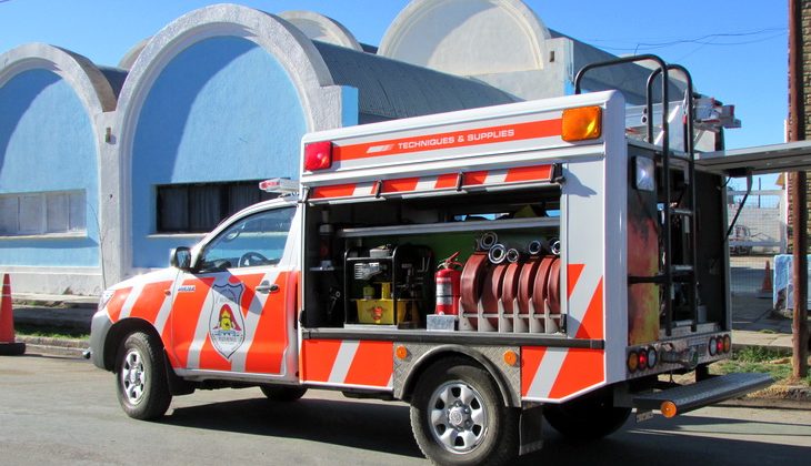 Festejo de bomberos voluntarios sorprendió a los vecinos