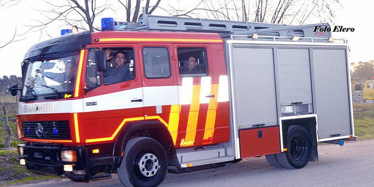 Nuevo autobomba para los Bomberos de Bavio