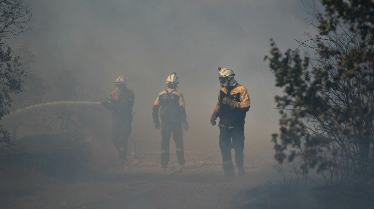 DYA suma esfuerzos para luchar contra las llamas en Tafalla