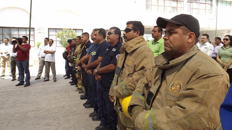 Entregarán equipo nuevo para Bomberos en septiembre
