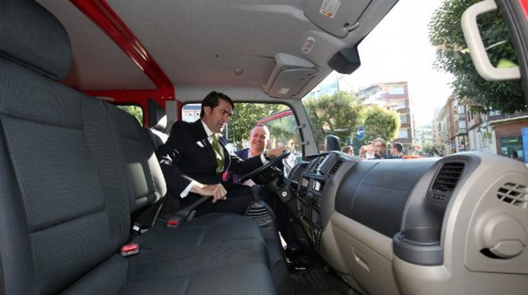 Nuevo camión de bomberos para el Bierzo