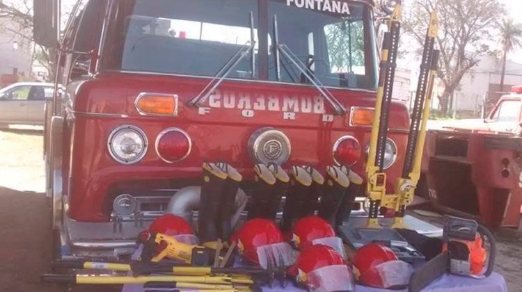 Bomberos de Fontana adquirieron nuevo equipamiento