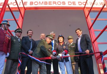 Bomberos de Doñihue reinauguran nuevo cuartel