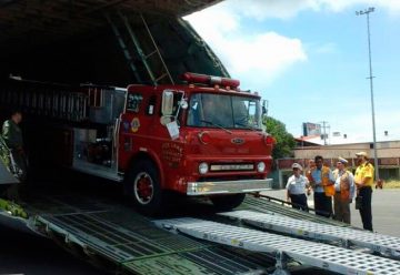 EEUU dona unidad a bomberos voluntarios de León