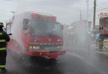 Bomberos de Sagrada Familia recibieron carro de rescate japonés
