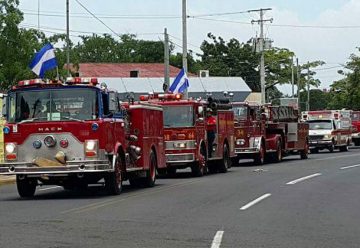 Bomberos de Managua celebraron el 80 aniversario