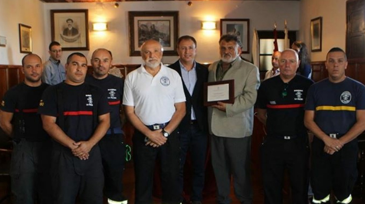 Reconocimiento a los Bomberos de La Palma en su 25 aniversario