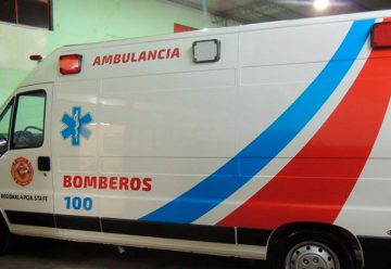 Nueva ambulancia para bomberos de San Carlos