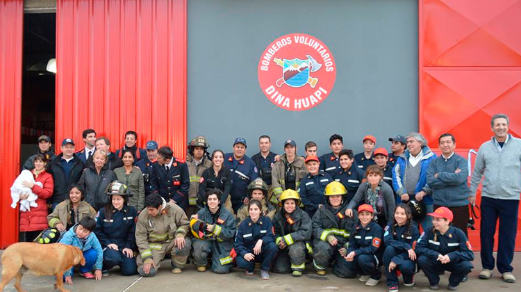 Bomberos de Dina Huapi festejaron su 28º Aniversario