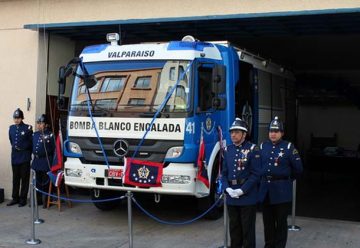 4ª Compañía de Valparaíso bautizó su nueva unidad