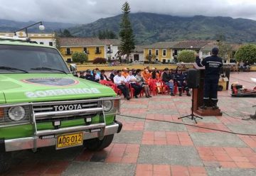 Municipio de Turmequé ya tiene Cuerpo de Bomberos Voluntarios