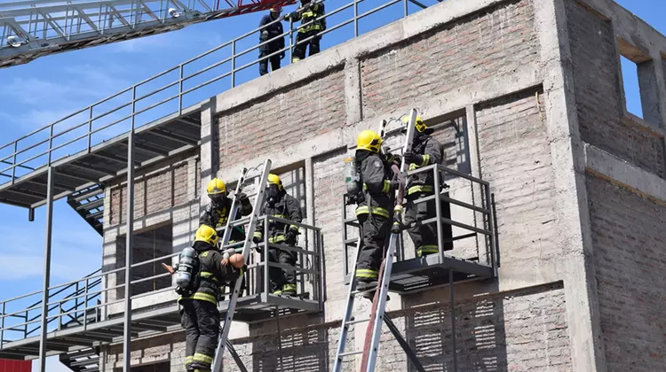 Nuevos simuladores para el entrenamiento de bomberos