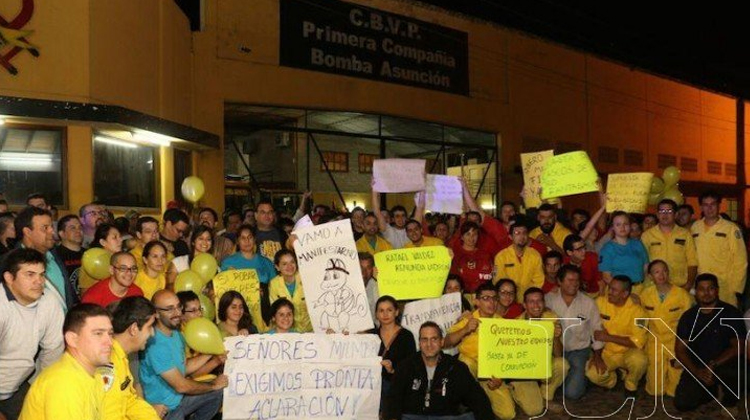 Rebelión de bomberos ante la precariedad de cuarteles