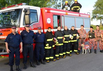 Fueron sorprendidos cuando intentaban robar a bomberos