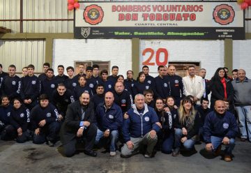 Los bomberos de Don Torcuato festejaron su vigésimo aniversario
