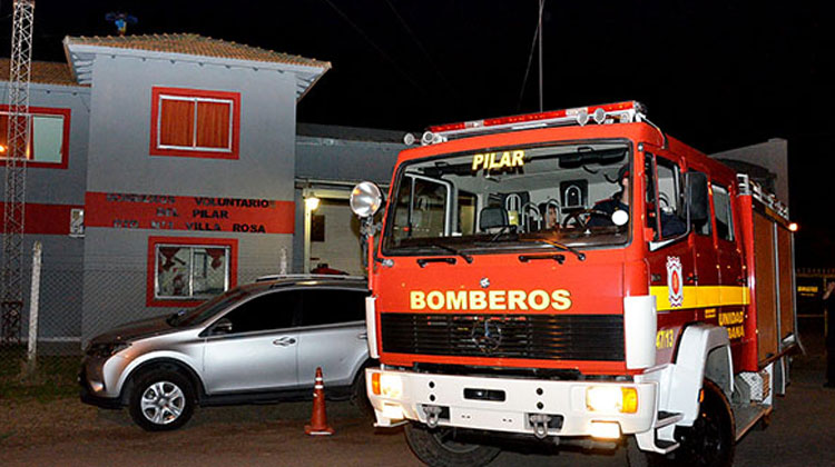 Los Bomberos de Villa Rosa festejaron su 14º aniversario