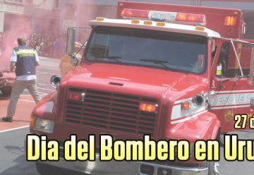 Dia del Bombero en Uruguay