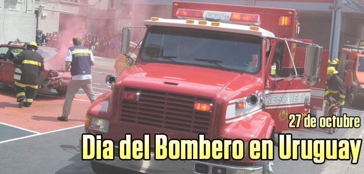 Dia del Bombero en Uruguay