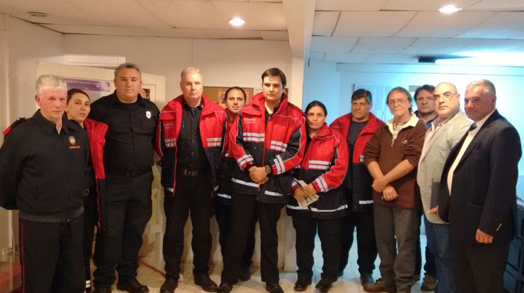 Reconocimiento a los Bomberos de Villa Carlos Paz