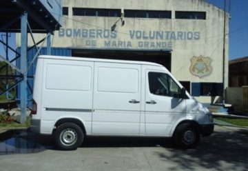 Bomberos Voluntarios María Grande adquirió un nuevo vehículo