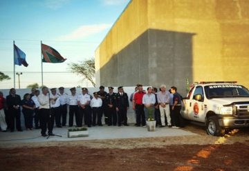 Se inauguró el Cuartel de Bomberos de Villa del Rosario