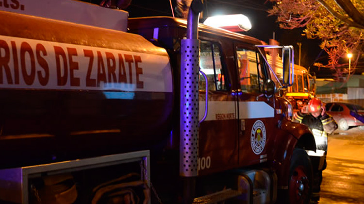 Agreden a Bomberos de Zárate y les impiden apagar un incendio