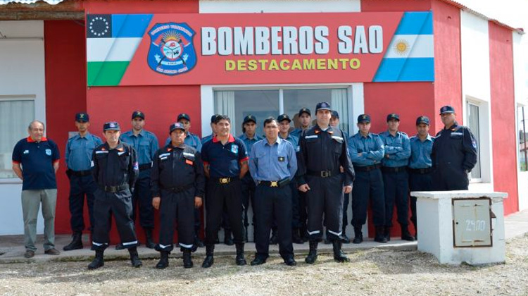 Comenzó a funcionar el nuevo destacamento de Bomberos de SAO
