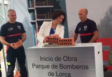 Comienzan las obras del nuevo parque de bomberos de Lorca